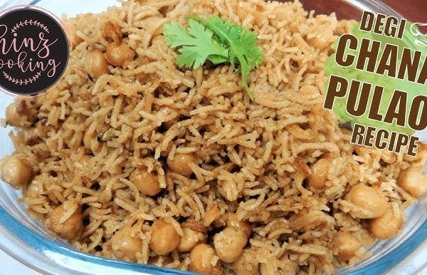 Chana Pulao A Flavorful Pakistani Rice Dish